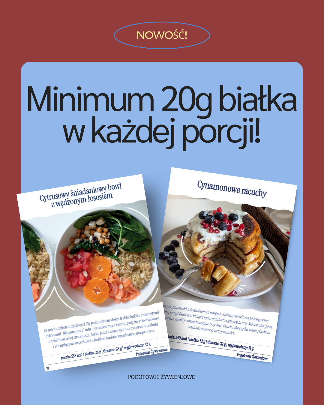Wysokobiałkowe śniadania na zimowy sezon + bonus